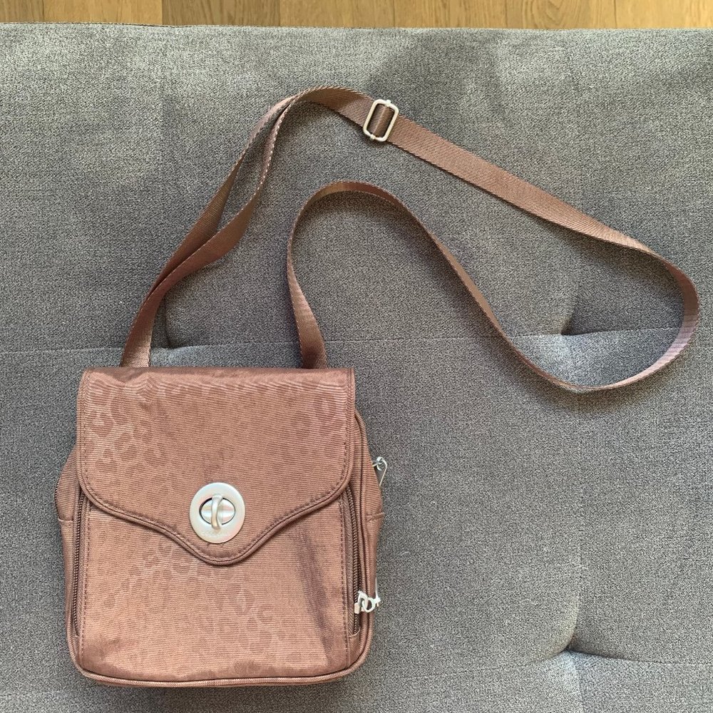Brown Cheetah Shoulder Baggalini Bag